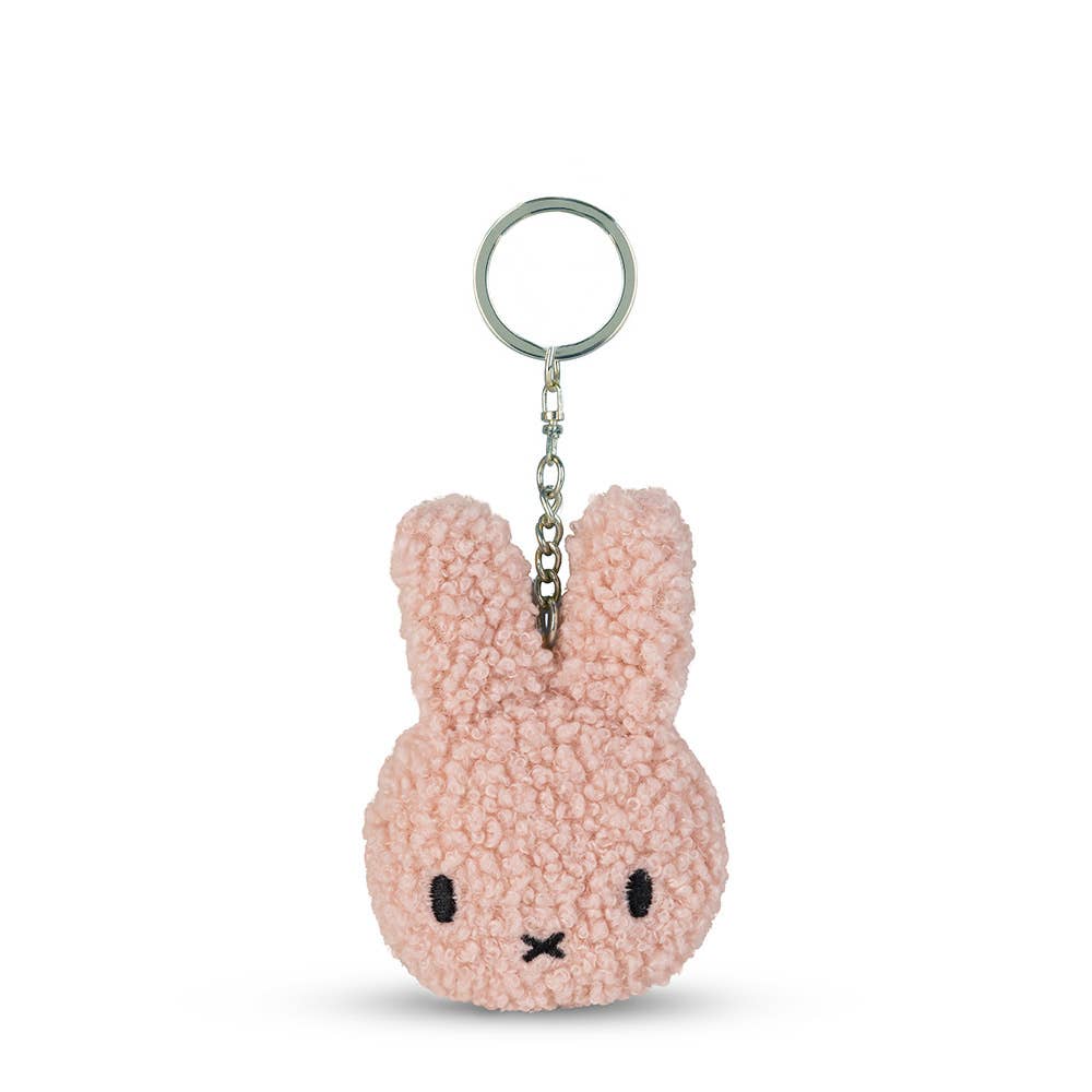 Miffy Tiny Teddy Recycled Keyring Pink 10cm