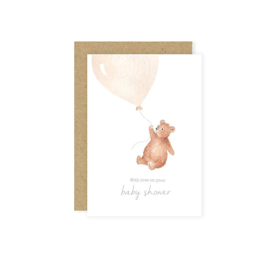 With Love On Your Baby Shower Card