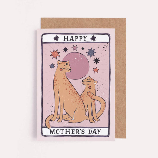 Tarot Leopard Mother's Day Card By Sister Paper Co