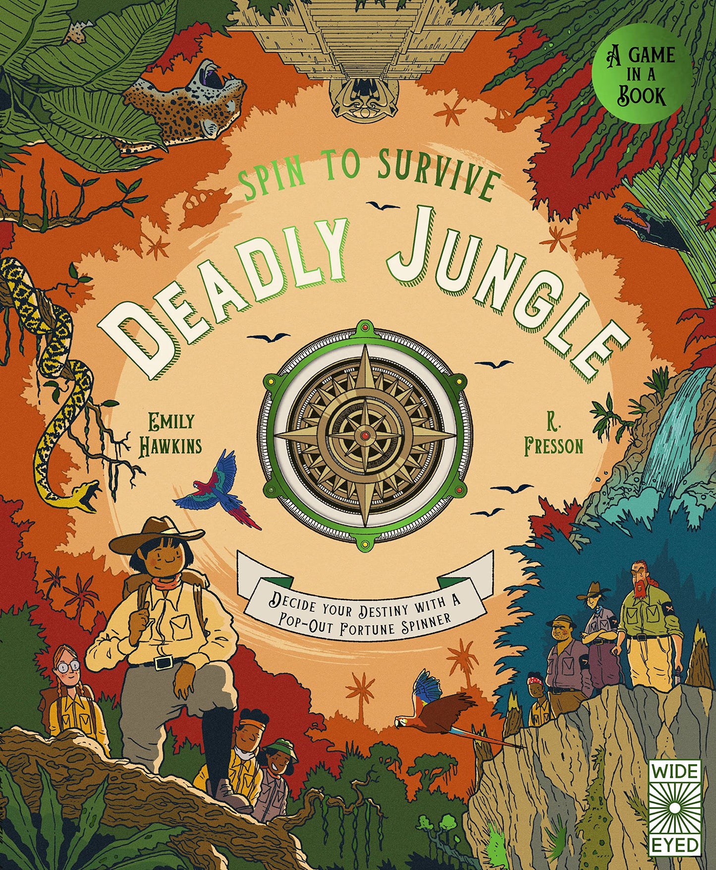 Spin To Survive Deadly Jungle - Decide Your Destiny with a Pop-Up Fortune Spinner