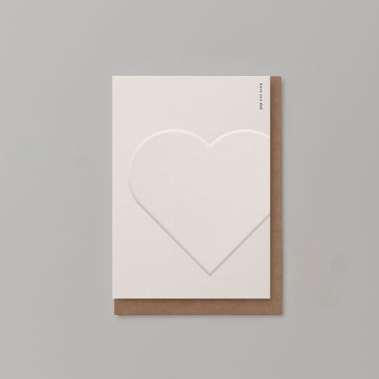 Love You Dad Card by Kinshipped