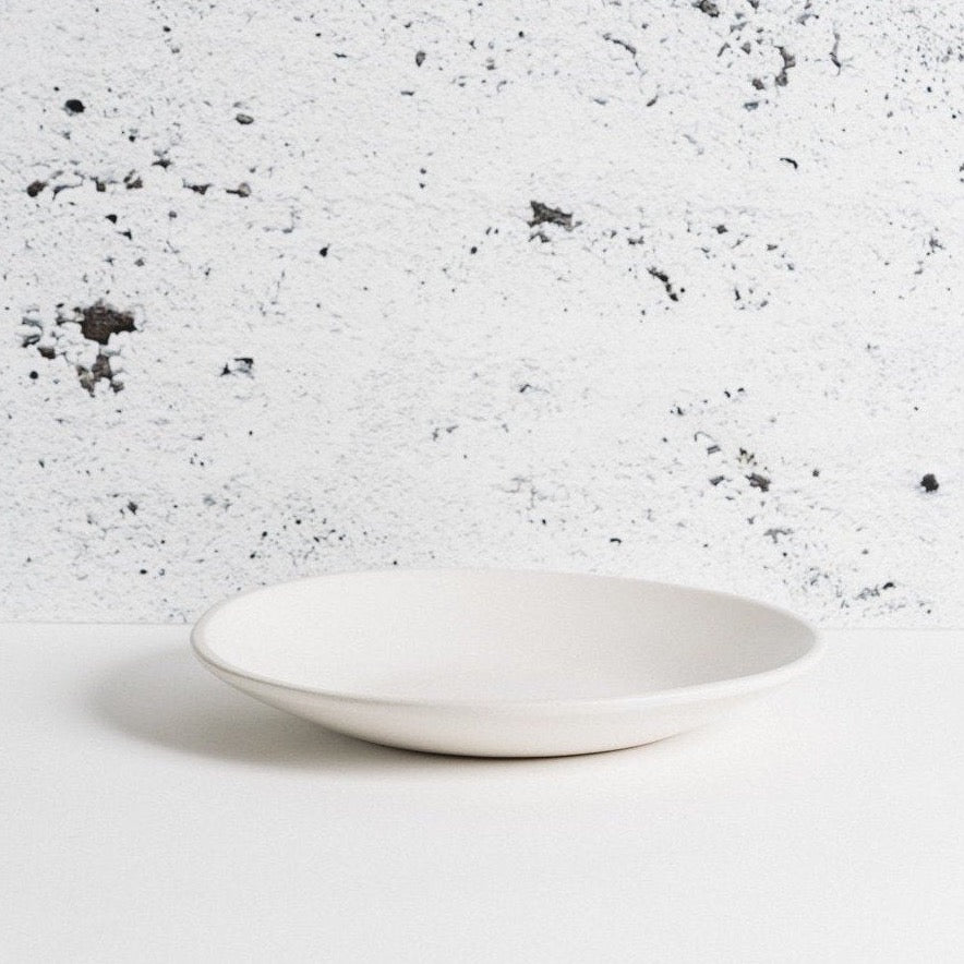 26cm Dadasi Stoneware Dinner Plate in Matte White