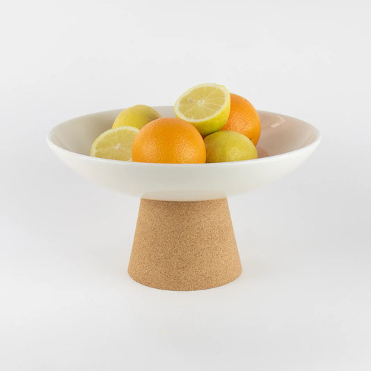 Ceramic Fruit Bowl in Cream by LIGA