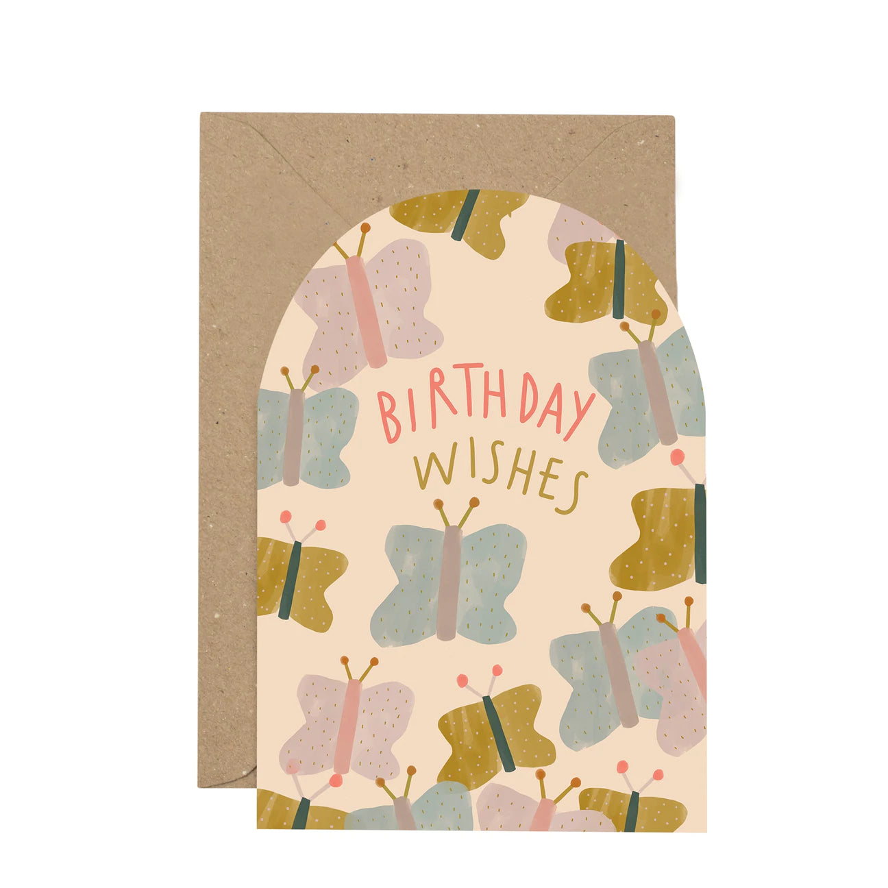"Birthday Wishes" Butterfly Card By Plewsy