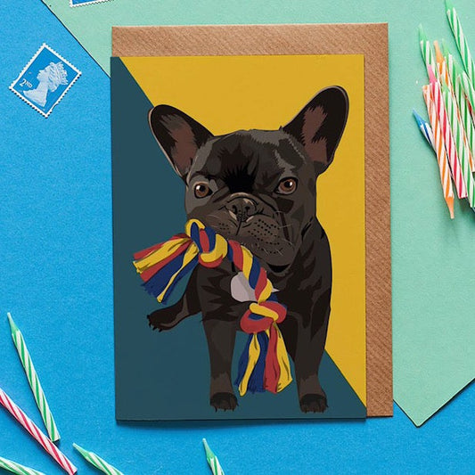 FRENCH BULLDOG CARD