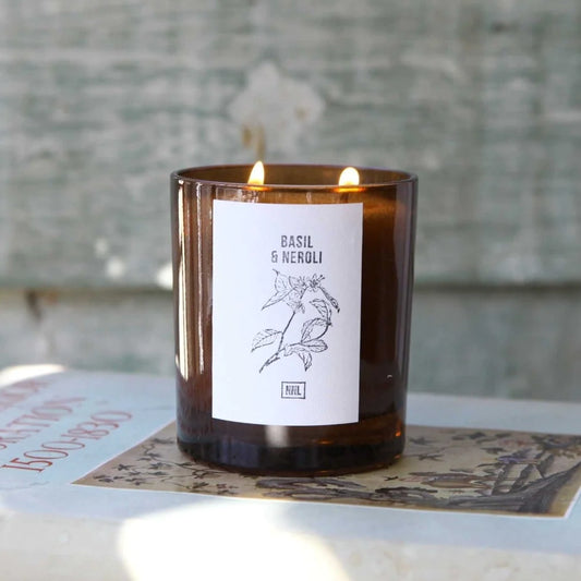 Norfolk Natural Living Scented Candle - Basil & Neroli