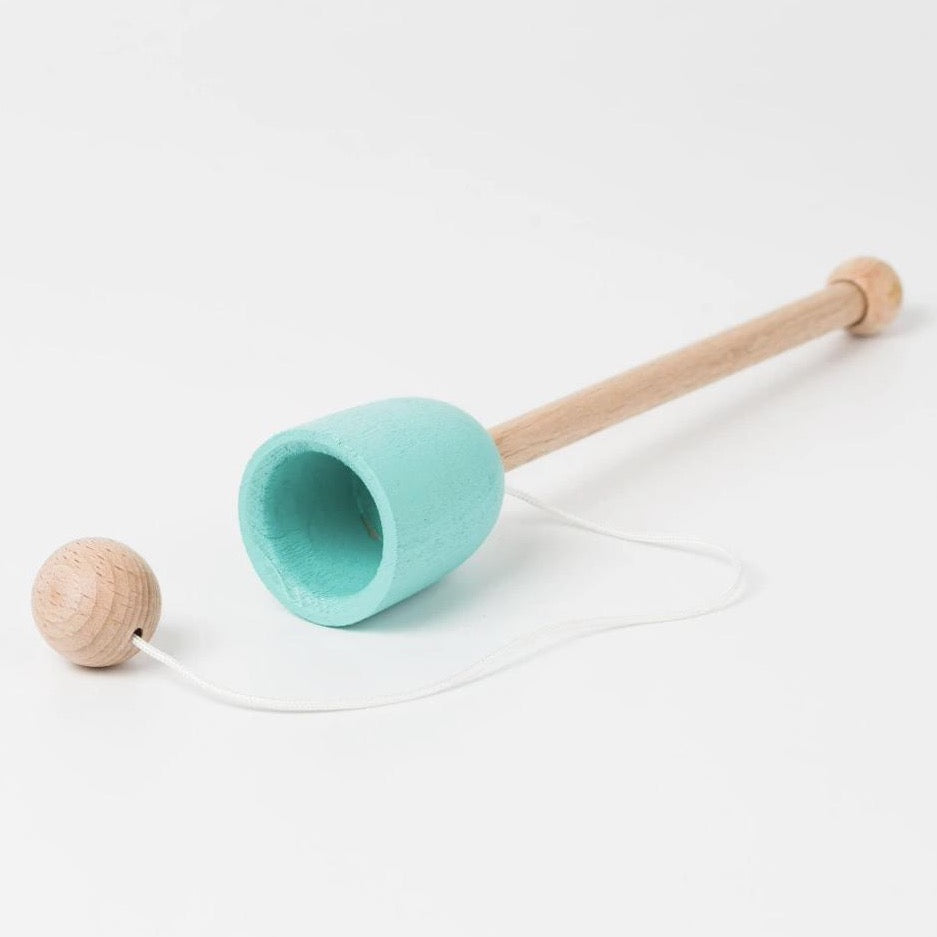 Me & Mine Wooden Cup & Ball Toy (3 Colour Choices)