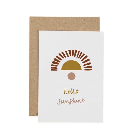 Hello Sunshine Card By Plewsy