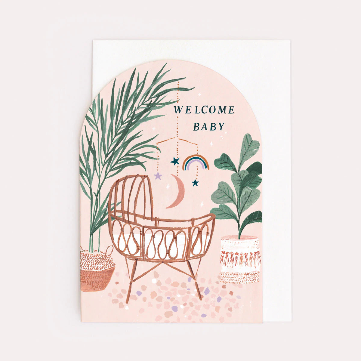 Welcome Baby Card By Sister Paper Co