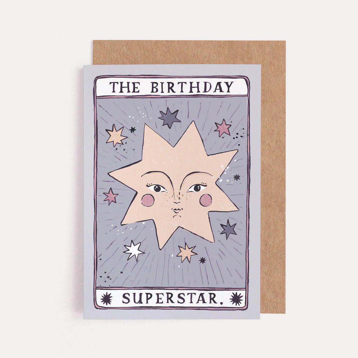 Tarot Star Birthday Card By Sister Paper Co