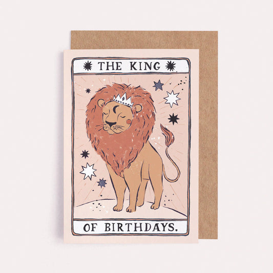 The King Of Birthdays Card By Sister Paper Co