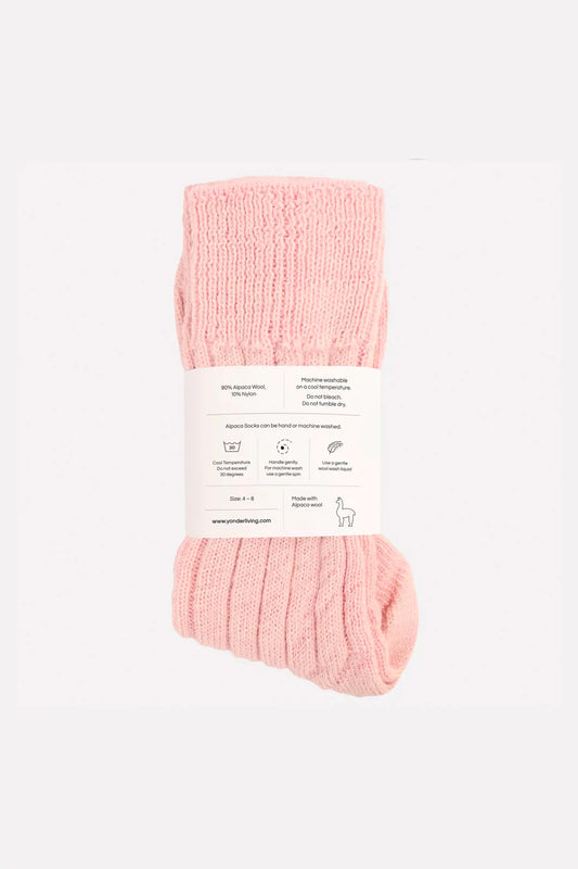Blossom Alpaca Bed Socks By Yonder