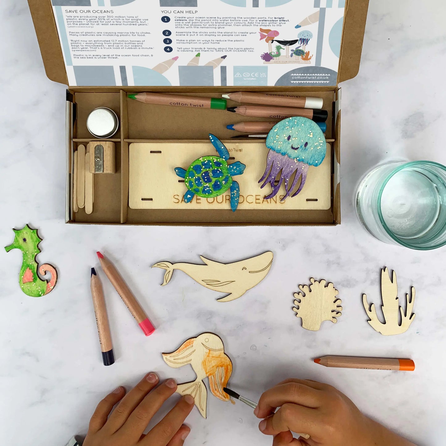 Save Our Oceans Craft Kit By Cotton Twist