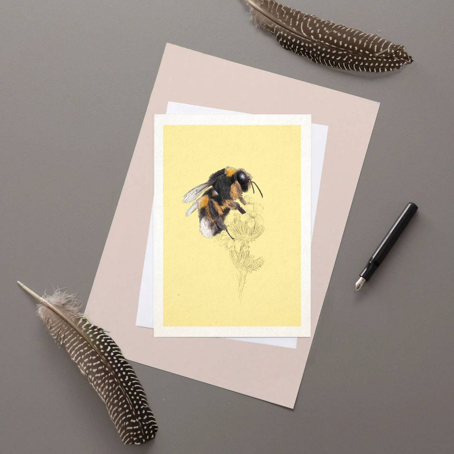 Bumblebee Greetings Card By Hidden Planet