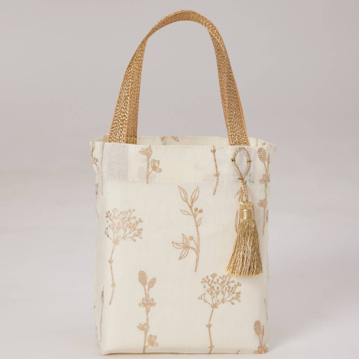 Wildflowers - Reusable Fabric Gift Bags Tote Style By Paper Mirchi