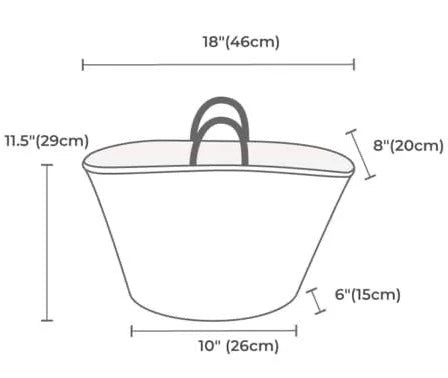 Moroccan Market Palm Leaf Bag (LAST ONE)