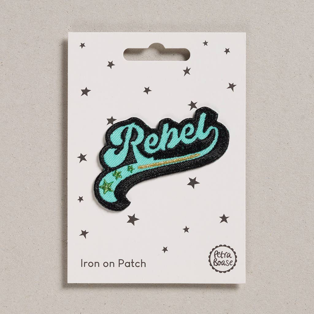 Iron on Patch -  "Rebel" By Petra Boase