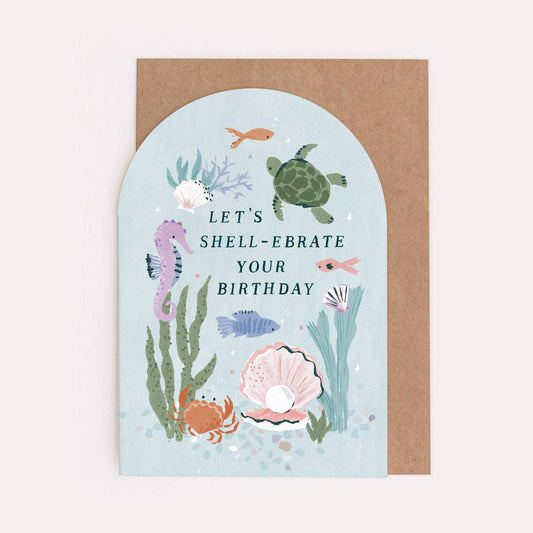 Under The Sea Birthday Card By sister Paper Co.