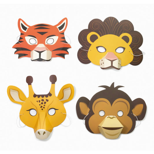 Create Your Own Jungle Masks
