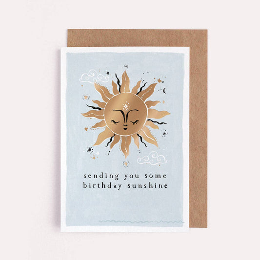 Sending Sunshine Birthday Card By Sister Paper Co.