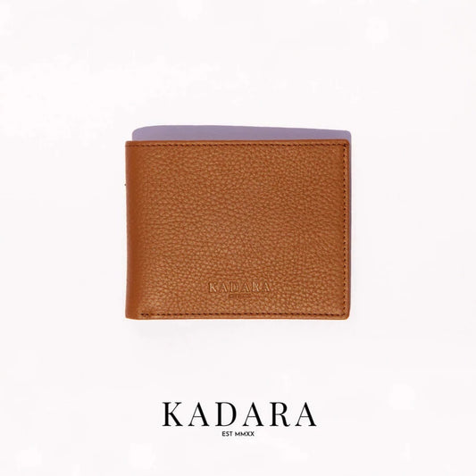 Débò - Sand Brown Leather Wallet by Kadara