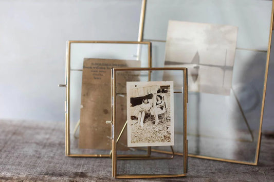 Danta Antique Brass 5 x 7 Frame By Nkuku
