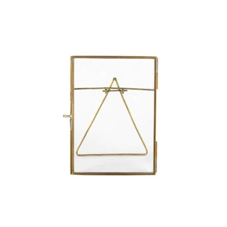 Santa Antique Brass Frame By Nkuku