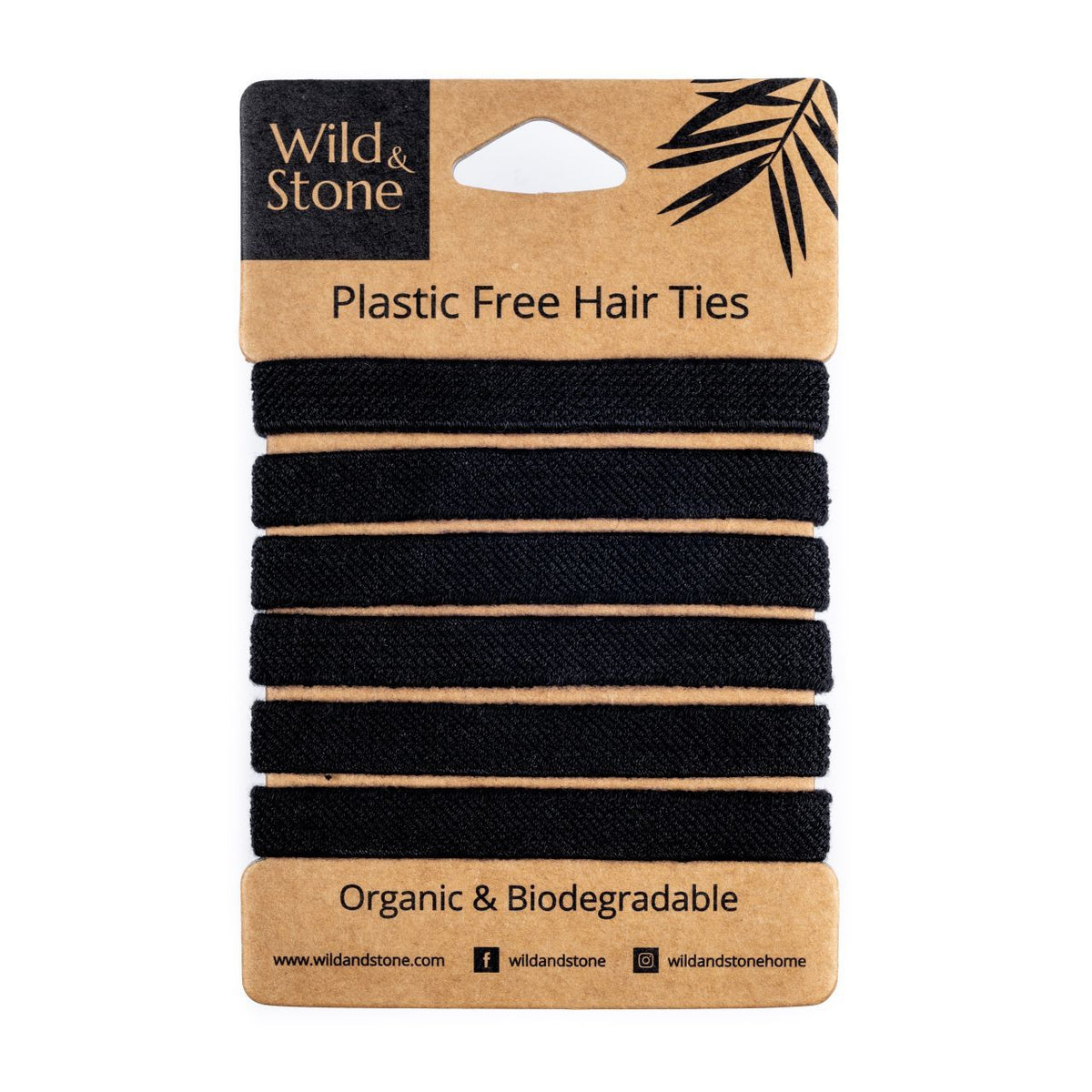 Plastic Free Hair Ties - Wild & Stone