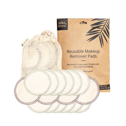 Wild & Stone Reuseable Cotton Pads Pack Of 16