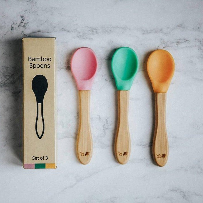 Baby Bamboo Weaning Spoon Set