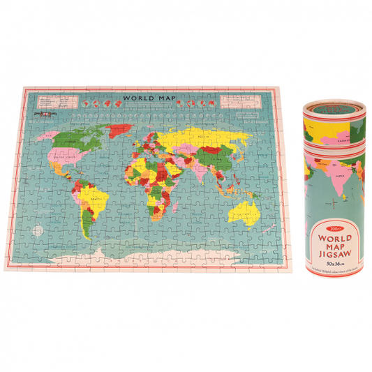 World Map Jigsaw Puzzle (300 Pieces)